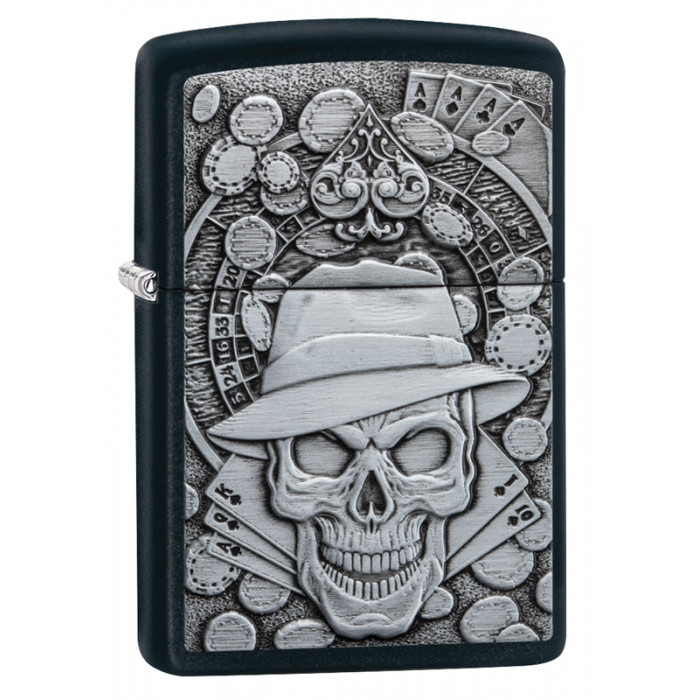 Зажигалка Black Matte ZIPPO 49183