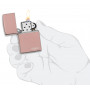 Зажигалка High Polish Rose Gold ZIPPO 49190ZL