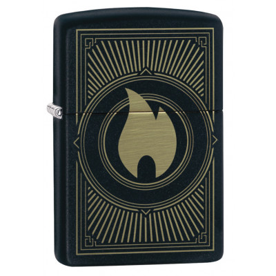 Зажигалка Black Matte ZIPPO 49217