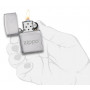 Подарочный набор: фляжка 89 мл и зажигалка ZIPPO 49098