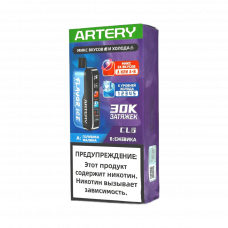 ARTERY CL6 30000 Flavor+Ice Голубика, малина, ежевика