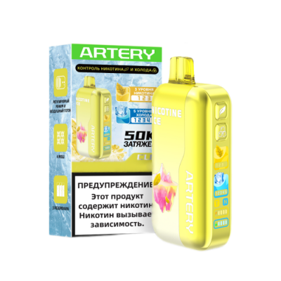 ARTERY CL6 50000 Nic+Ice Манго, персик, арбуз