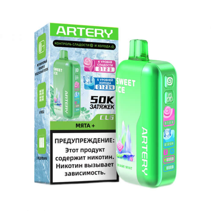 ARTERY CL6 50000 Sweet+Ice Мята