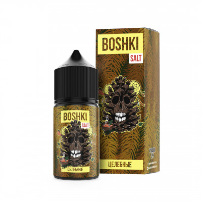 Жидкость BOSHKI Salt Целебные 30 мл (Травяной чай с мёдом, настоянный на еловых верхушках)