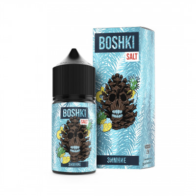 Жидкость BOSHKI Salt Зимние 30 мл (Ананас-хвоя)