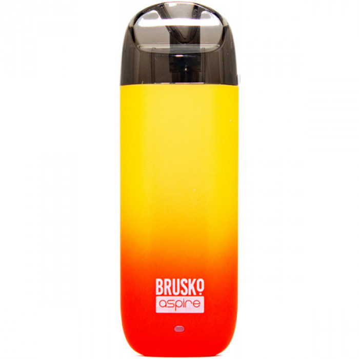 Многоразовое устройство Brusko Minican 2 Красно-жёлтый градиент