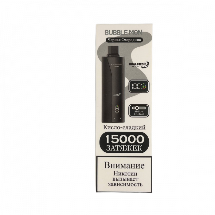 BUBBLEMON BOOSTER 15000 Чёрная смородина