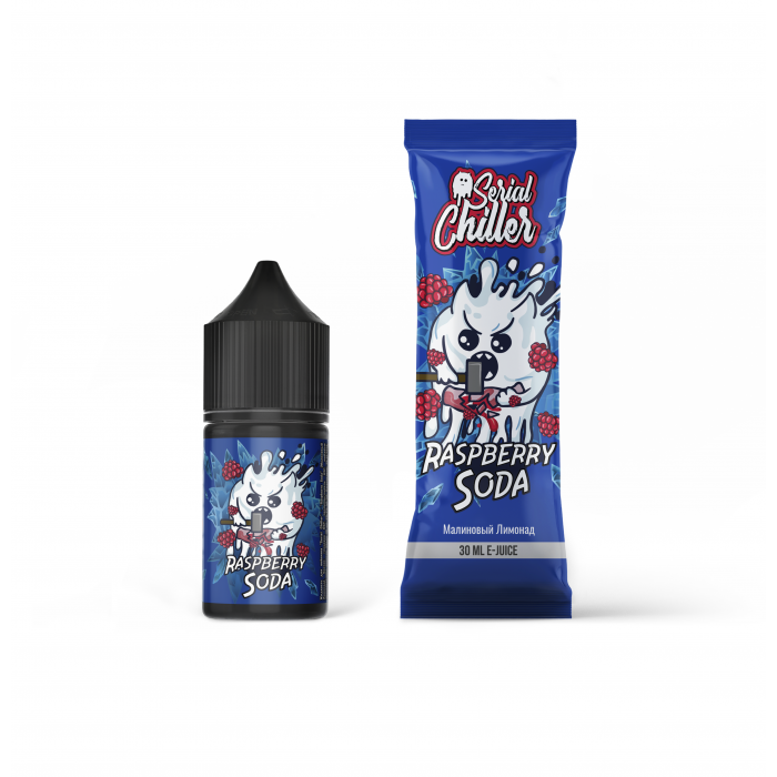 Жидкость Serial Chiller Raspberry Soda 30 мл (Малиновый лимонад)