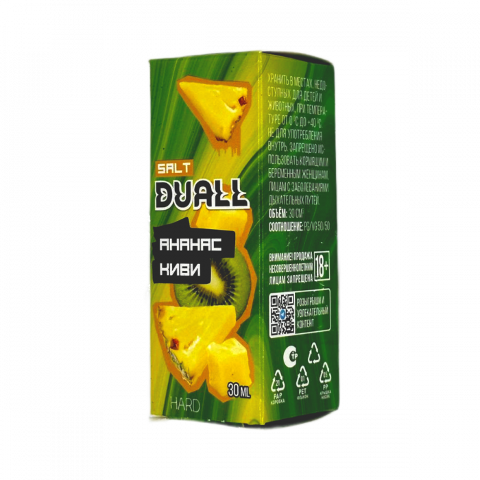 DUALL hard Ананас, киви 30мл
