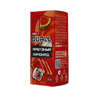 DUALL hard Арбузный Лимонад 30мл