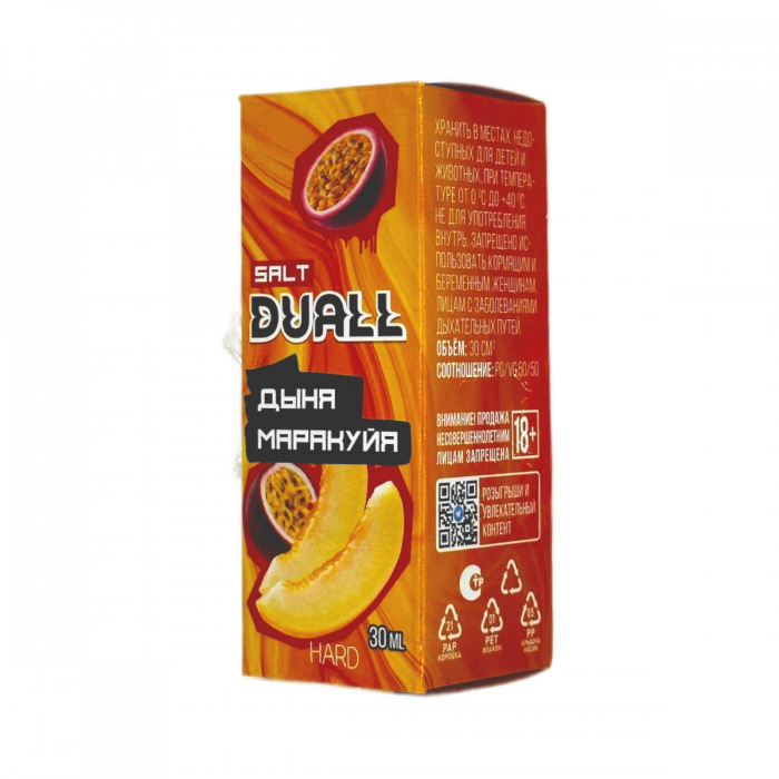 DUALL hard Дыня, маракуйя 30мл