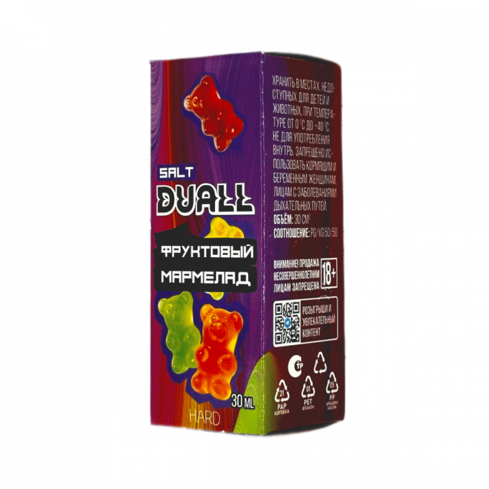 DUALL hard Фруктовый мармелад 30мл
