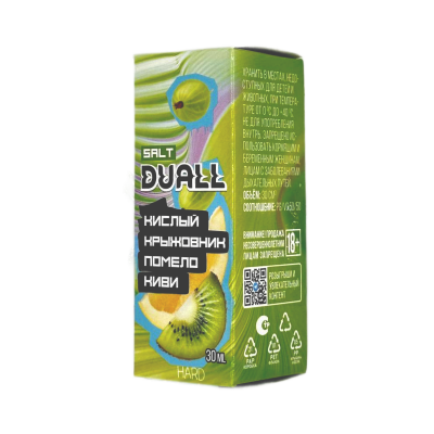 DUALL hard Кислый крыжовник, помело, киви 30мл