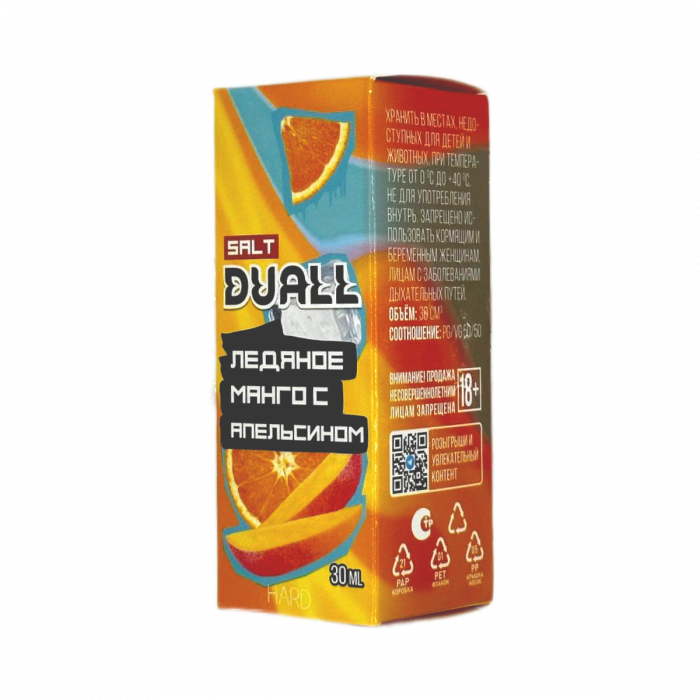 DUALL hard Ледяное манго с апельсином 30мл