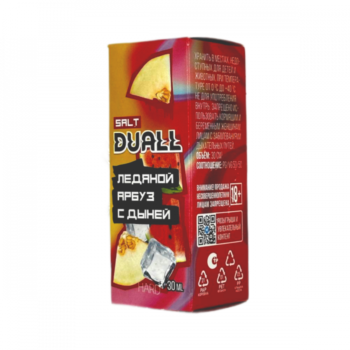 DUALL hard Ледяной арбуз с дыней 30мл