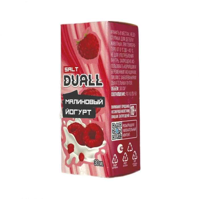 DUALL hard Малиновый йогурт 30мл