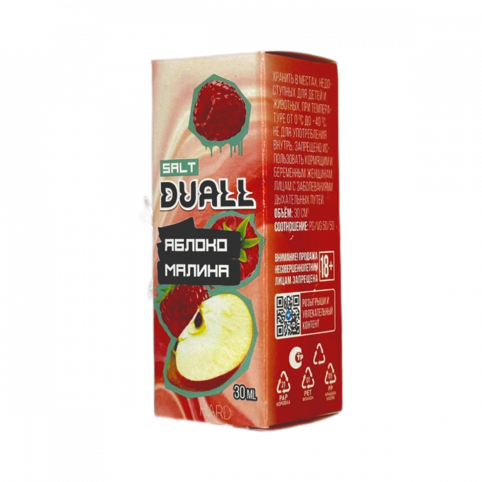 DUALL hard Яблоко, малина 30мл