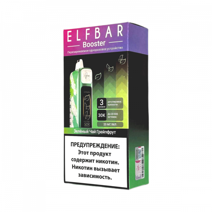ELFBAR 30000 Зеленый чай, грейпфрут с регулировкой крепости