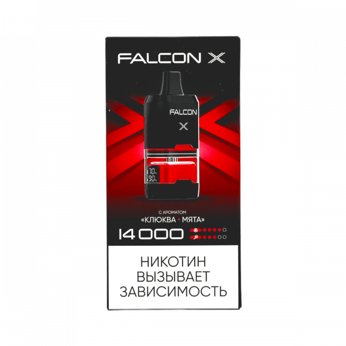 FALCON X 14000 Клюква, мята
