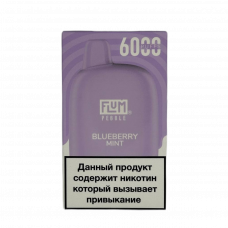 FLUM Pebble 6000 Черника, мята