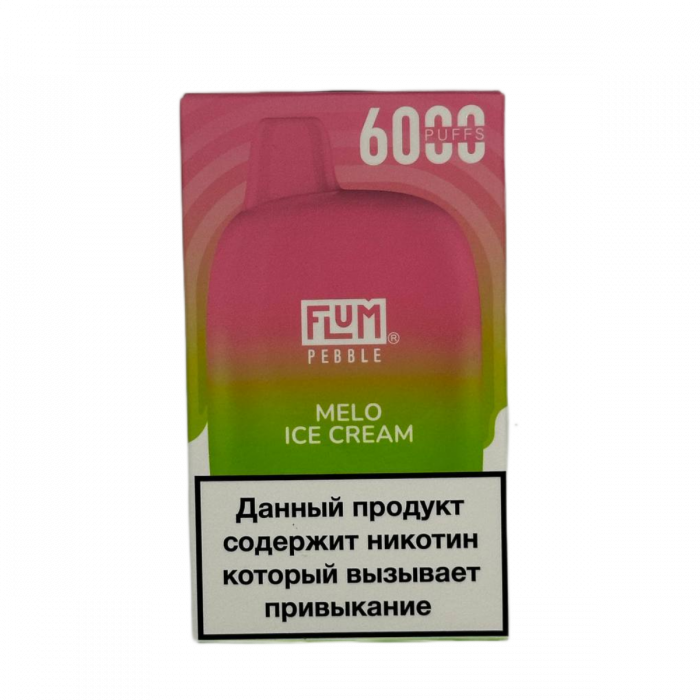 FLUM Pebble 6000 Дынное мороженое