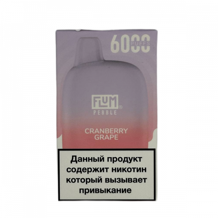 FLUM Pebble 6000 Клюква, виноград