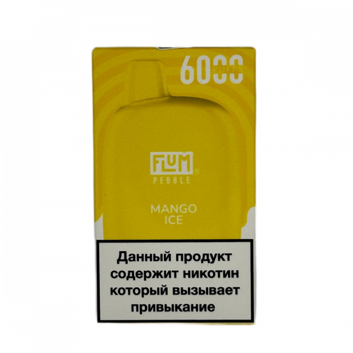 FLUM Pebble 6000 Манго, лед