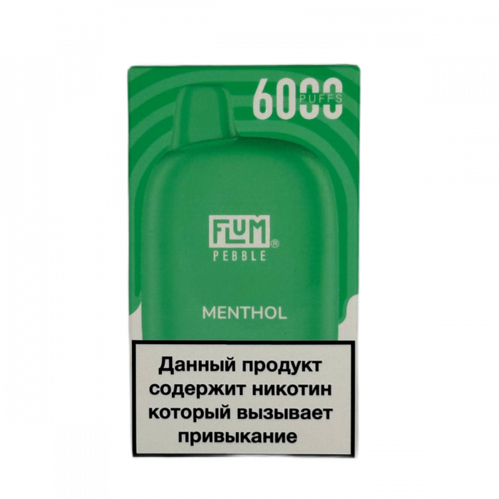 FLUM Pebble 6000 Ментол