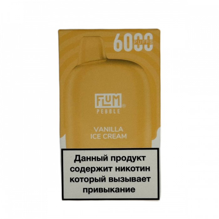 FLUM Pebble 6000 Ванильное мороженое