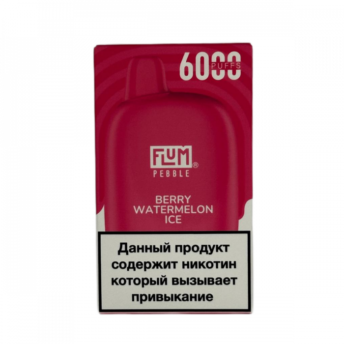 FLUM Pebble 6000 Ягодно-арбузный лед