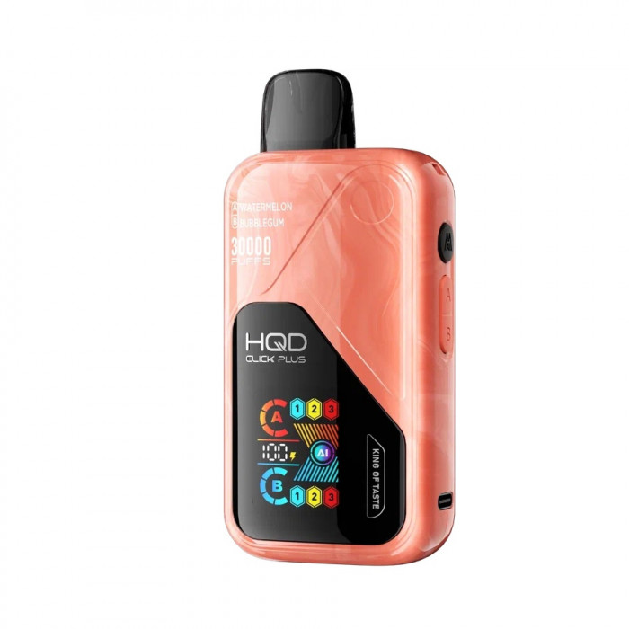 HQD CLICK PLUS 30000 Арбуз + Жвачка