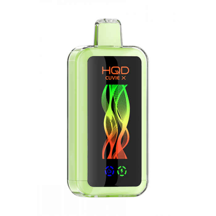 HQD CUVIE X 20000 Кислое зелёное яблоко и киви