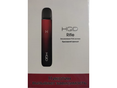 Новинка – многоразовые POD-устройства HQD Rifle!
