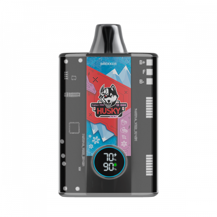 HUSKY CYBER PRO 12000 Персиковый йогурт, клубничный джем, лёд