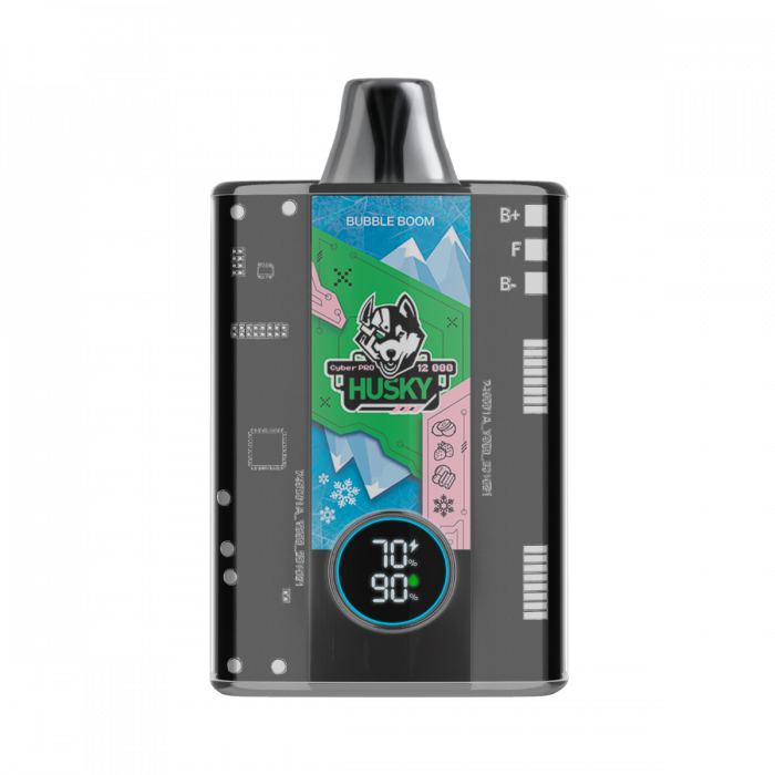 HUSKY CYBER PRO 12000 Киви, клубника, баблгам, лёд