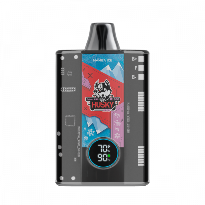 HUSKY CYBER PRO 12000 Жевательные конфеты мамба, лёд