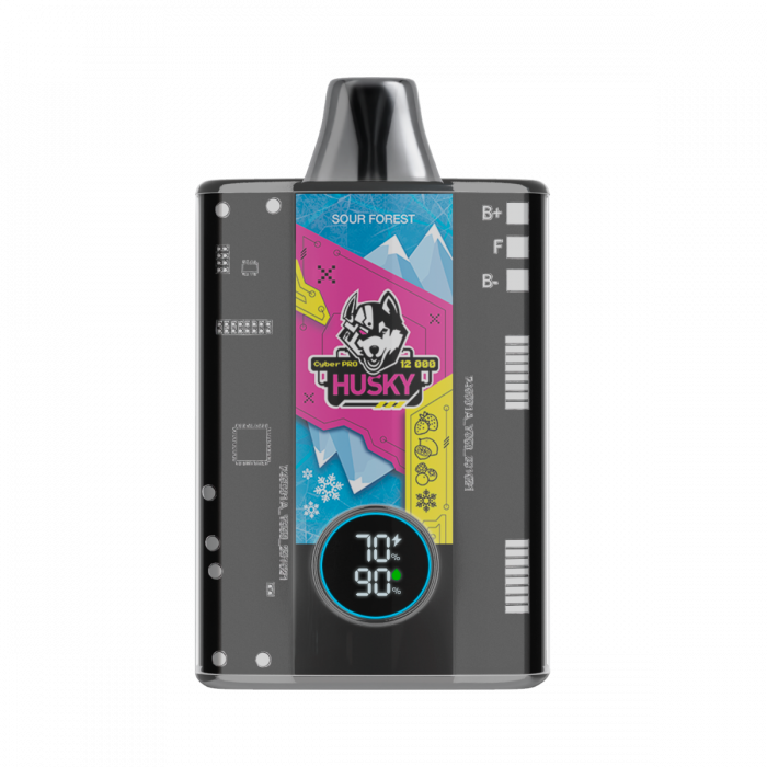 HUSKY CYBER PRO 12000 Клубника, лесные ягоды, лимон, лёд