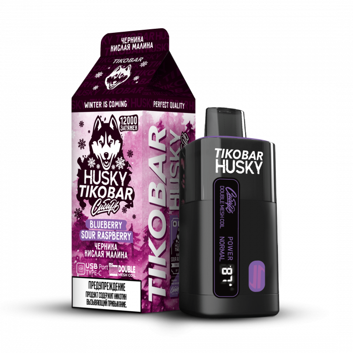 HUSKY TIKOBAR HARD Черника, кислая малина