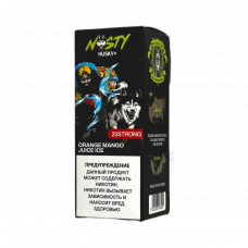 Жидкость NASTY X HUSKY Strong Апельсин Сок Манго лёд