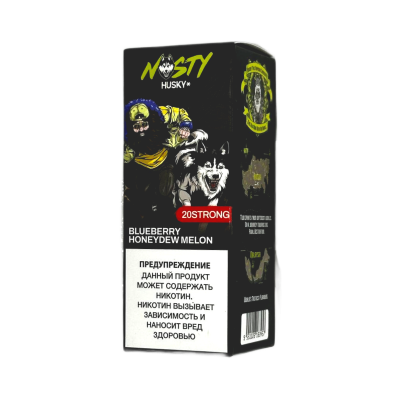 Жидкость NASTY X HUSKY Strong Черника Медовая Дыня
