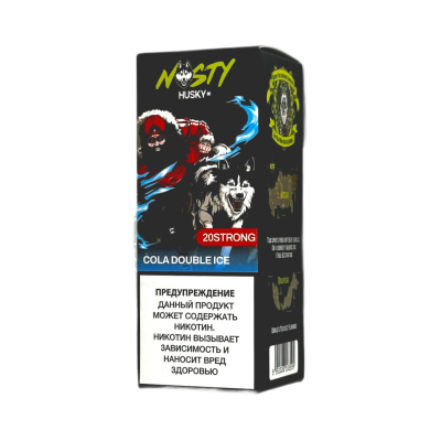 Жидкость NASTY X HUSKY Strong Кола двойной лёд