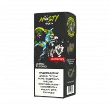 Жидкость NASTY X HUSKY Strong Лимонный Пудинг лёд