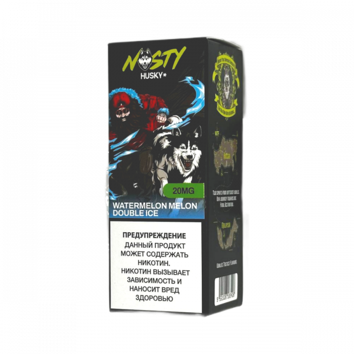 Жидкость NASTY X HUSKY Арбуз Дыня двойной лёд