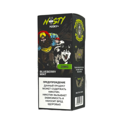 Жидкость NASTY X HUSKY Черника Мята