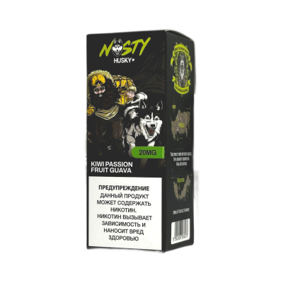 Жидкость NASTY X HUSKY Киви Маракуйя Гуава