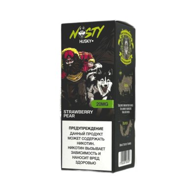 Жидкость NASTY X HUSKY Клубника Груша