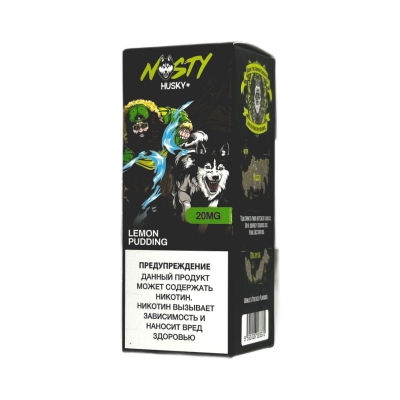 Жидкость NASTY X HUSKY Лимонный Пудинг лёд