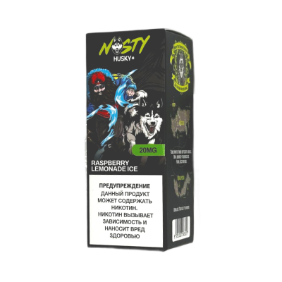 Жидкость NASTY X HUSKY Малиновый Лимонад лёд