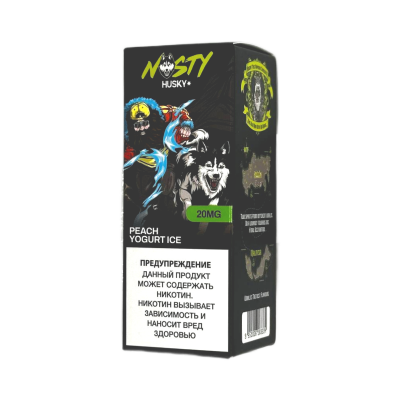 Жидкость NASTY X HUSKY Персиковый Йогурт лёд