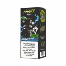 Жидкость NASTY X HUSKY Тройная Ягода двойной лёд
